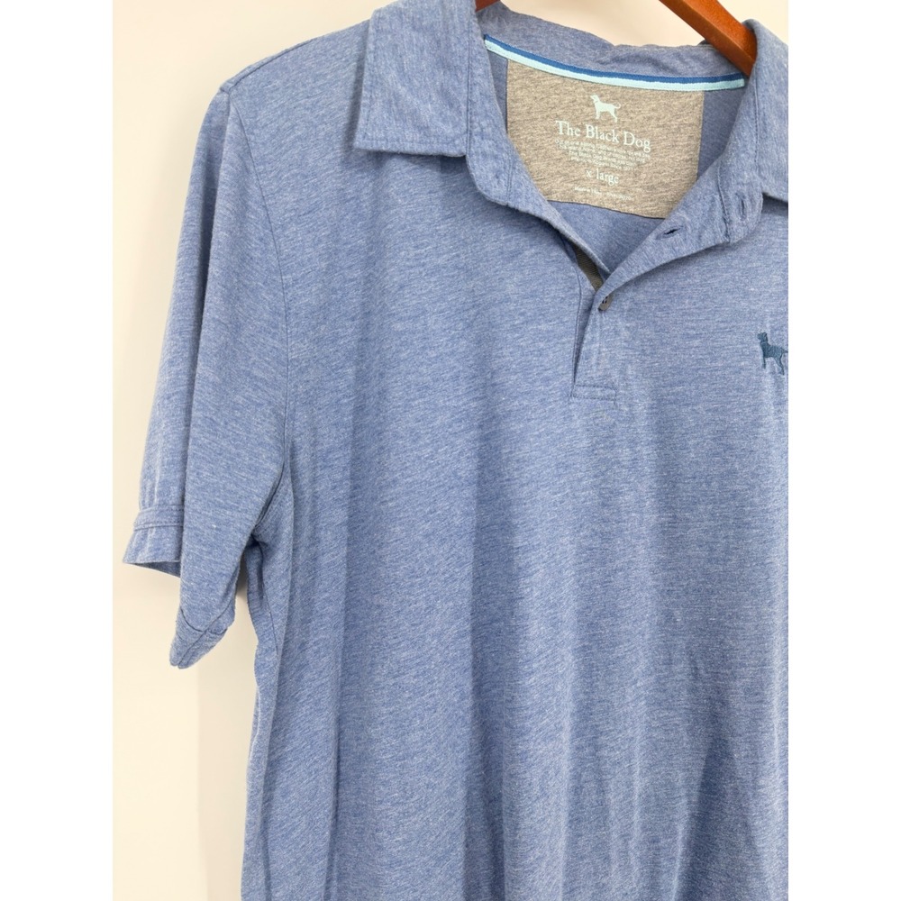The Black Dog Mens Polo XL Preppy Casual Nautical Coastal Grandfather Resort - Picture 2 of 11